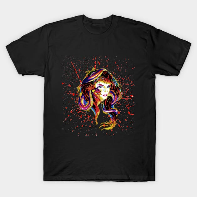 girl graffiti T-Shirt by momo1978